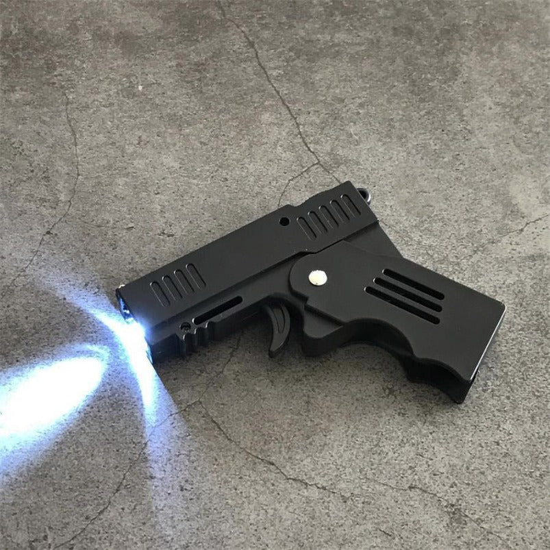 Portable Folding Stun Gun Self Defense EDC