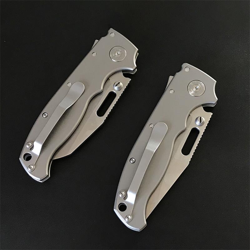 Titanium Alloy Folding Knife Wilderness Hunting Pocket Knives