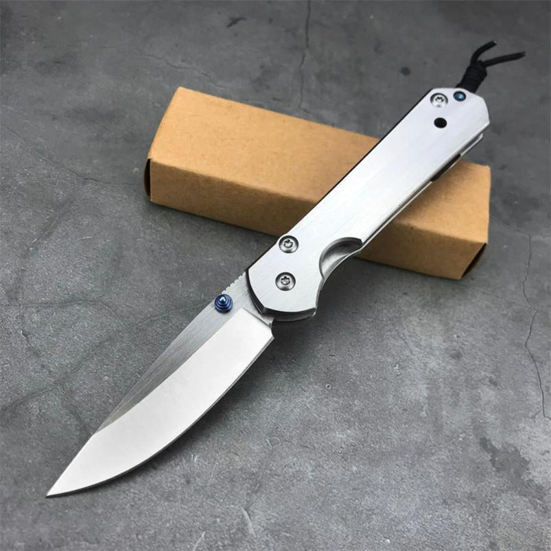 All Steel Handle 5 Cr15 Blade Outdoor Folding Knife EDC