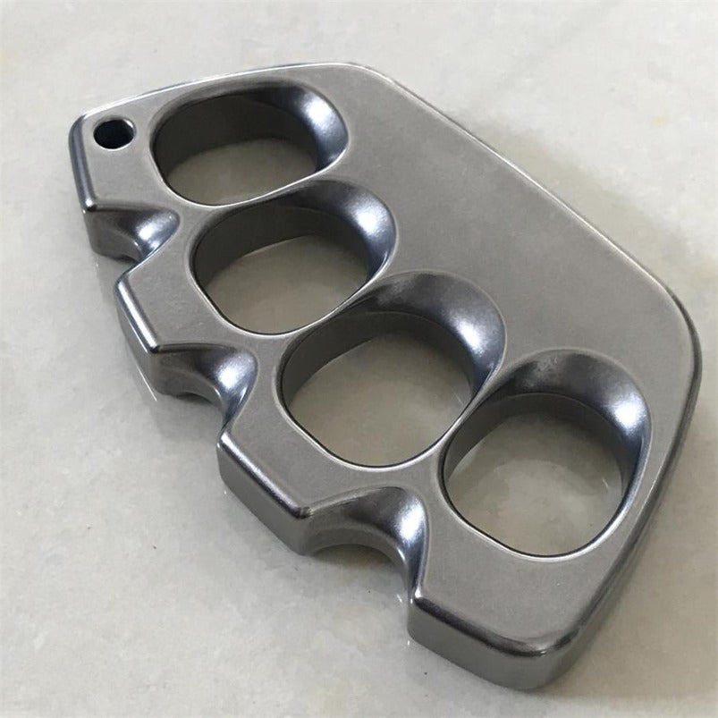 Hard Big Finger Hole Titanium Knuckle Dusters EDC