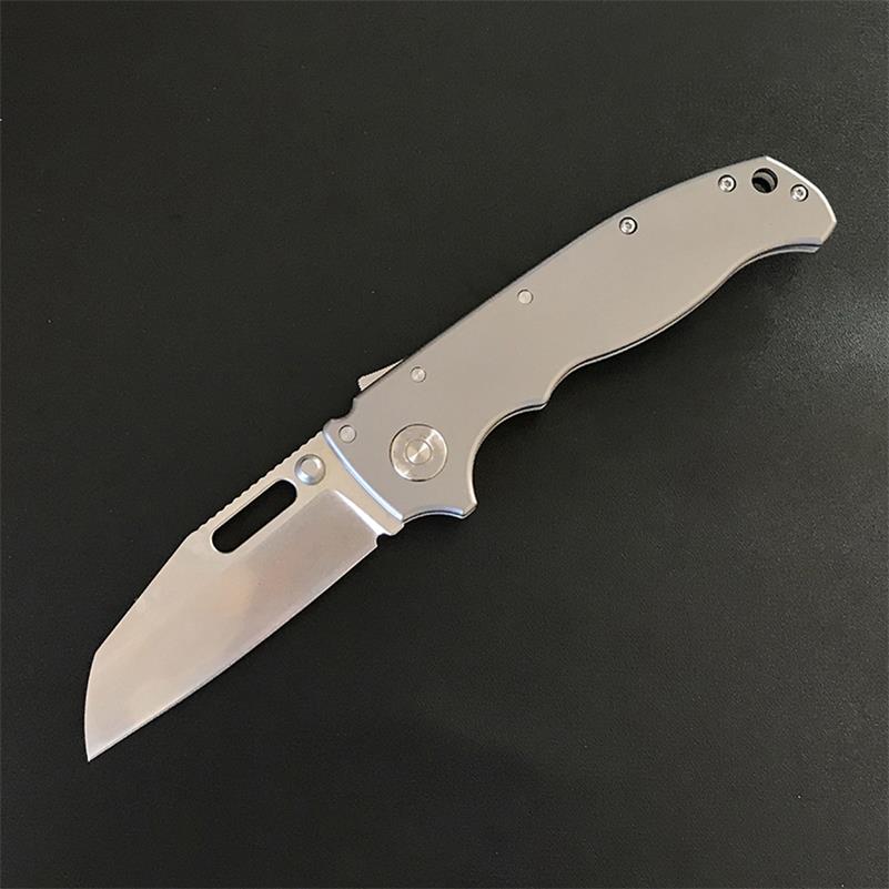 Titanium Alloy Folding Knife Wilderness Hunting Pocket Knives