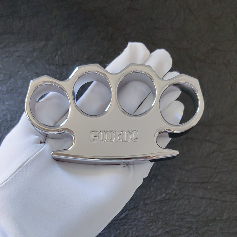 GODEDC High Quality Solid Classic Mirror Steel Knuckle Duster EDC