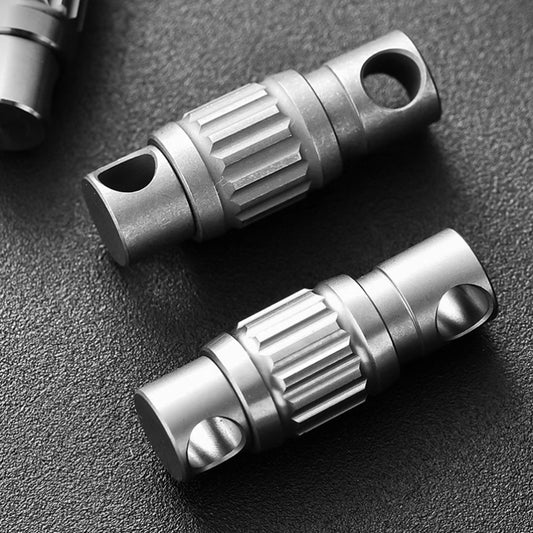 Titanium Alloy Universal Turn High-End Car Keychain Spring Lock Catch