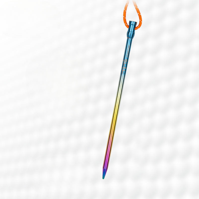 Tito Titanium Alloy Tent Nail Stake Camping Straight Nail