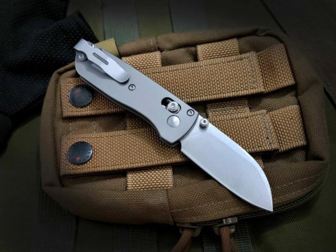 BM535 Mini Titanium Handle Folding Knife EDC