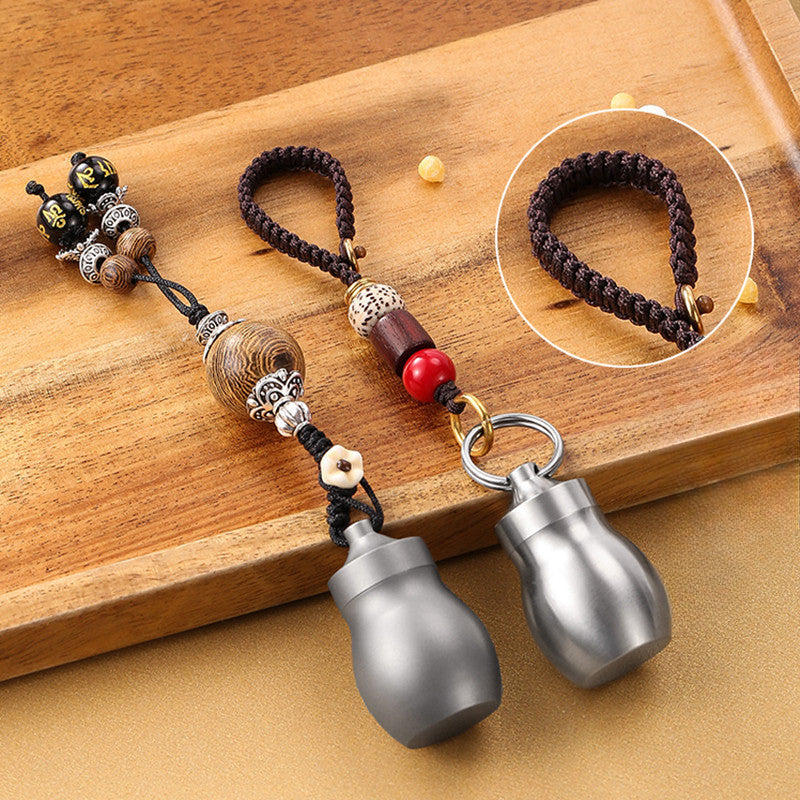 Titanium Alloy Sealed Waterproof Portable First-aid Box