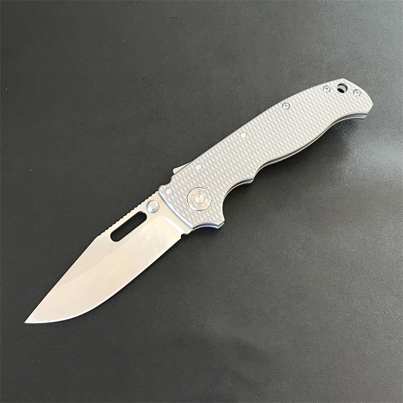 Titanium Alloy Folding Knife Wilderness Hunting Pocket Knives