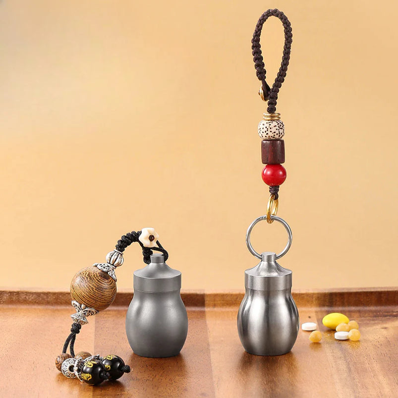 Titanium Alloy Sealed Waterproof Portable First-aid Box