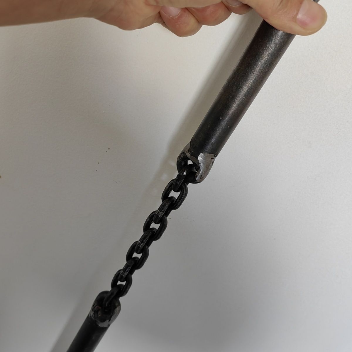 Martial Arts Handcrafted Tungsten Steel Meteor Chain Whip Baton