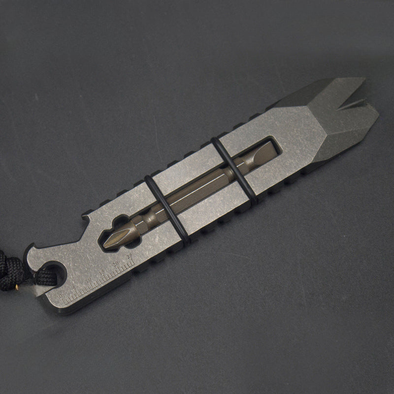 TC21 titanium Multi-Tool Wrench Pry Bar Screwdriver EDC