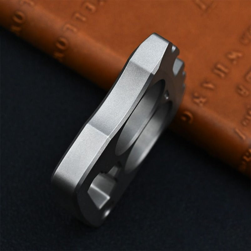 Titanium Two Finger Knuckles Duster Bottle Opener Hex Wrench