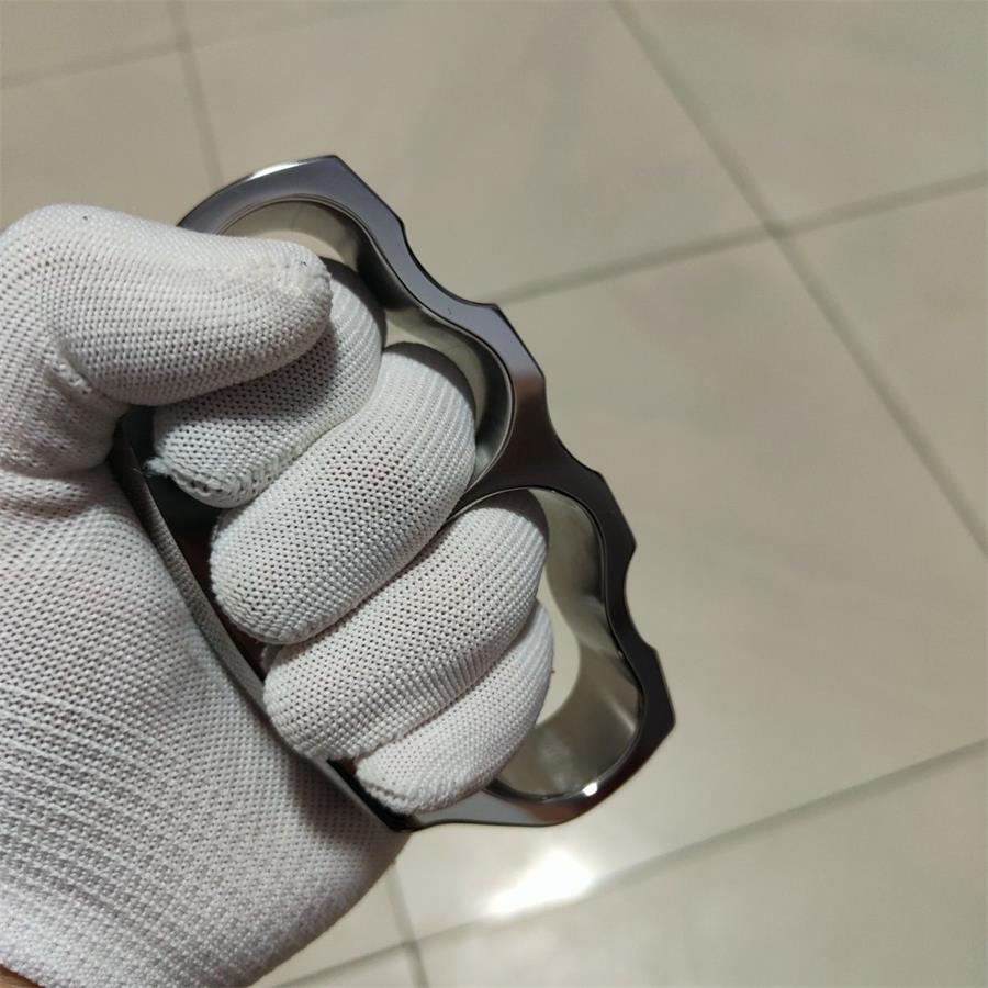 Titanium Alloy Mirror Fashion Knuckle Duster EDC