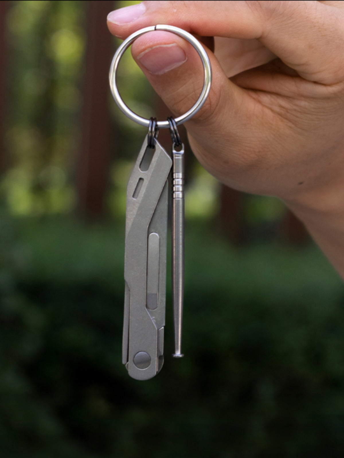 High Quality Titanium Multi-Edge Military Utility Knife EDC