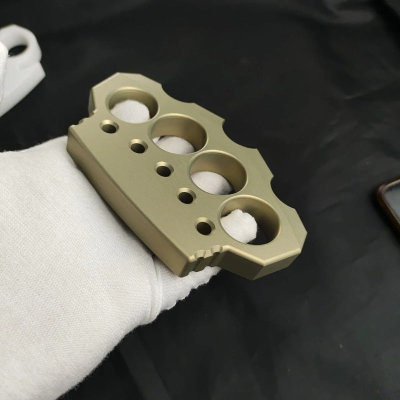 Jack 2- Brass Knuckle Duster Equipamento de proteção de autodefesa EDC