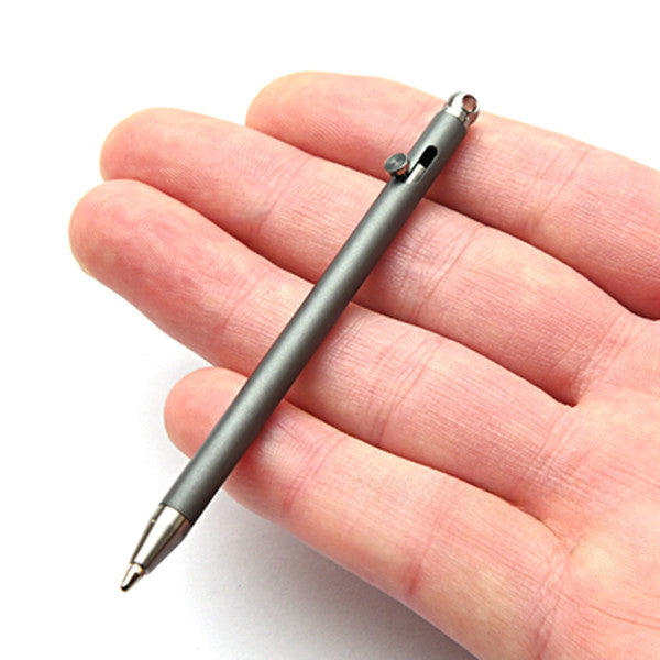Titan Scribe Mini Ballpoint Keychain Pendant EDC