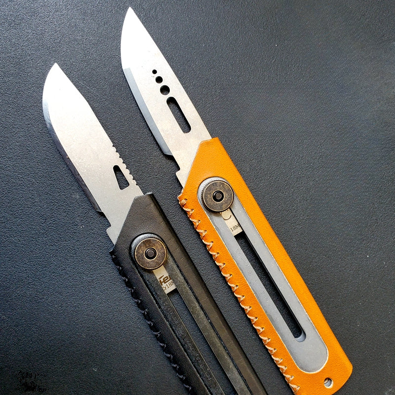 Epic Crafter's Leather Return to the ancients Sheath Knife