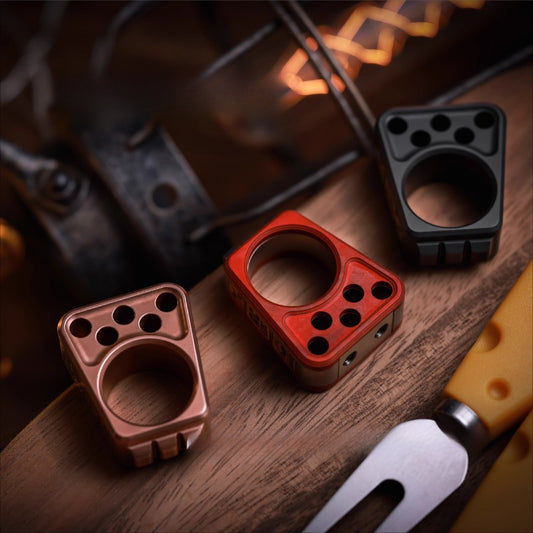 Cheese Knuckle Duster Window Crusher Protective Equipment EDC