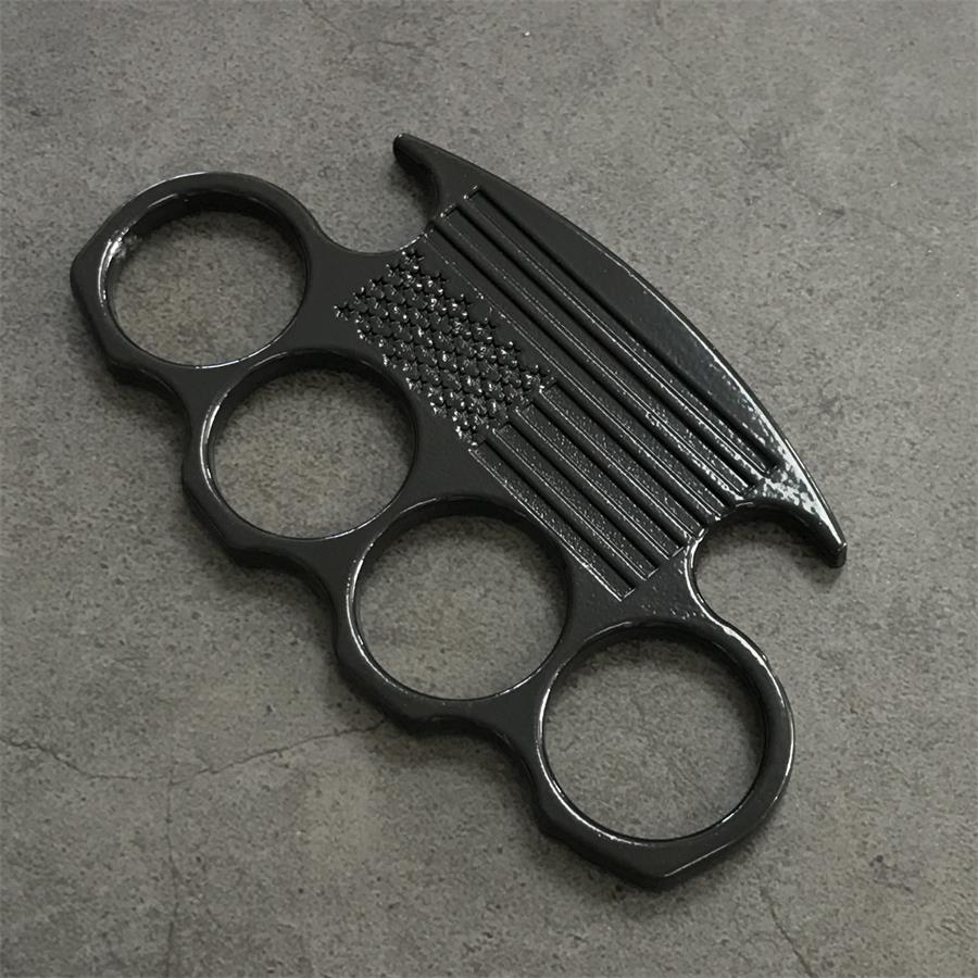 Creative American Flag Design Brass Knuckle Duster EDC