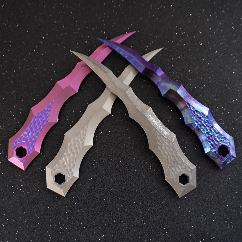 Titanium Alloy Claw Tea Needle Open Dart Defense Outdoor Carry Wrench