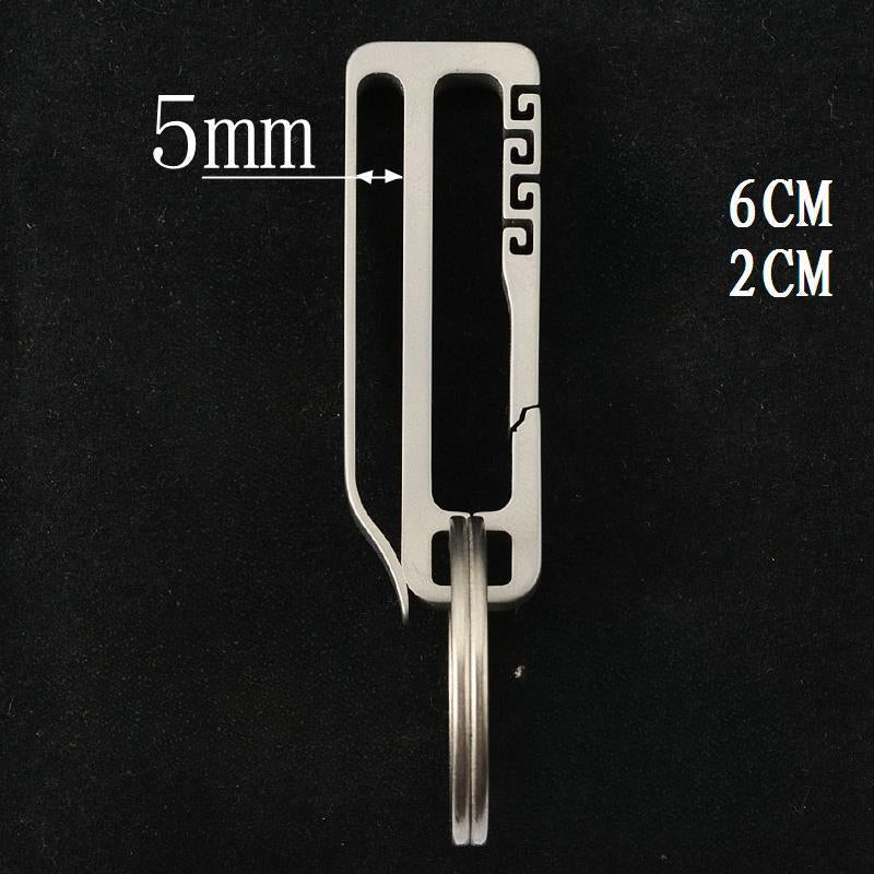 Titan Style Men's Auto Key Securer Belt Clip