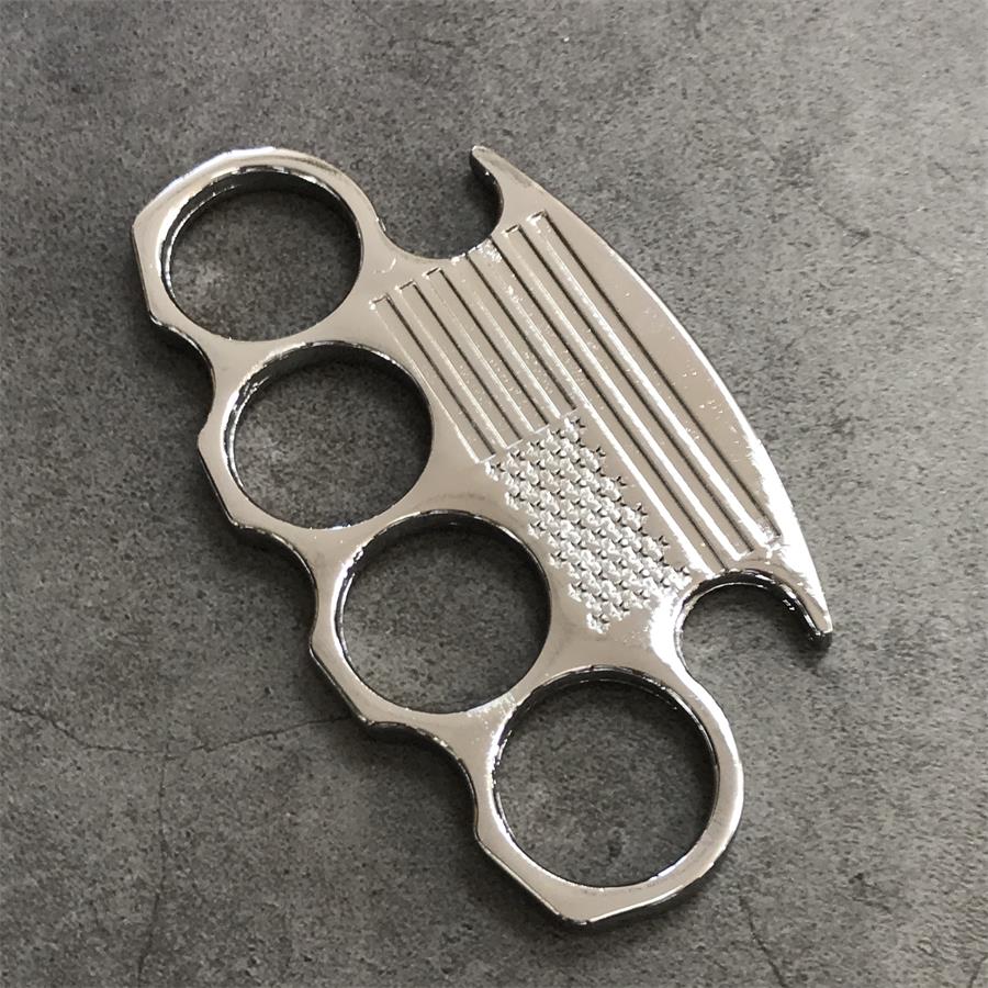 Creative American Flag Design Brass Knuckle Duster EDC