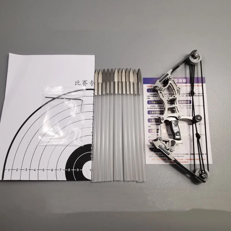 Mini arco e frecce Set Micro Compound Bow Shooting