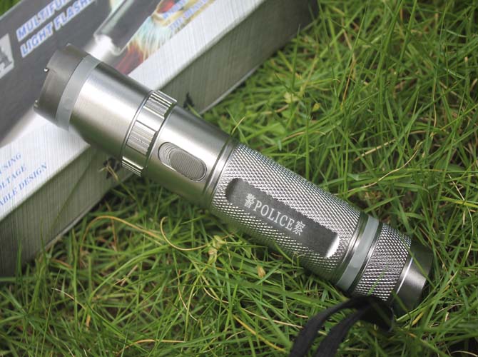 910A Small High-voltage Electric Baton Camping Defense Stun Gun