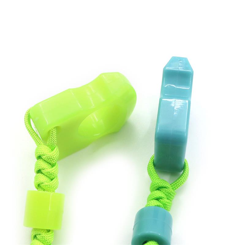 Fluorescent Non-metallic Knuckle Duster Self Defense Pendant