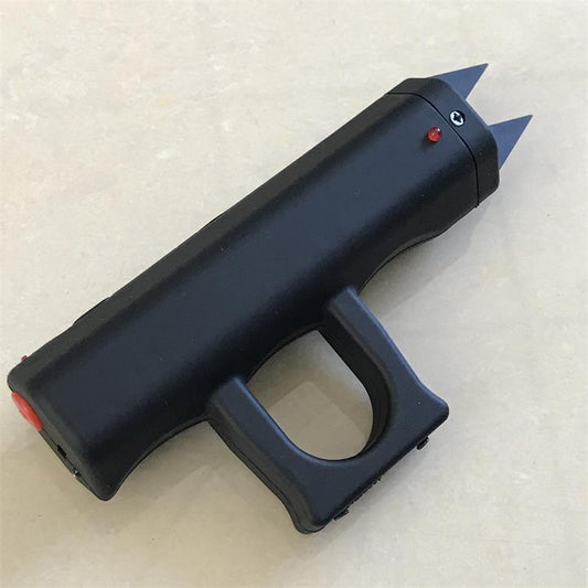 Multi-function Knuckle Stun Gun Self Defense Alarm Device EDC