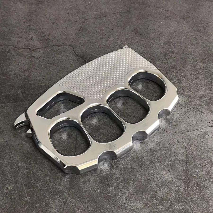 With Mouth Thickened Brass Knuckle Duster Bottle Opener EDC