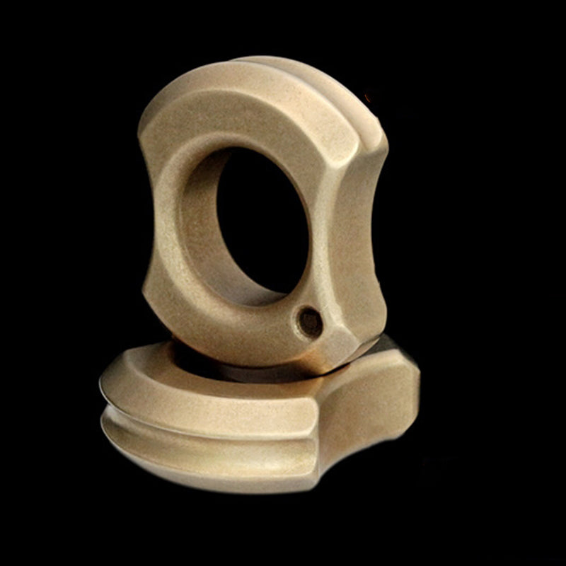 Single Finger Brass Knuckle Duster Safety-defend Hand Buckle EDC