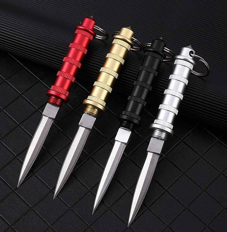 Mini Sharp Knife Keychain Pendant Protective EDC Tool