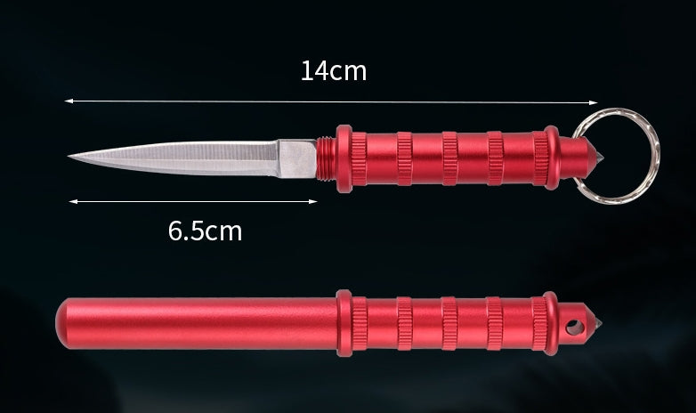 Mini Sharp Knife Keychain Pendant Protective EDC Tool