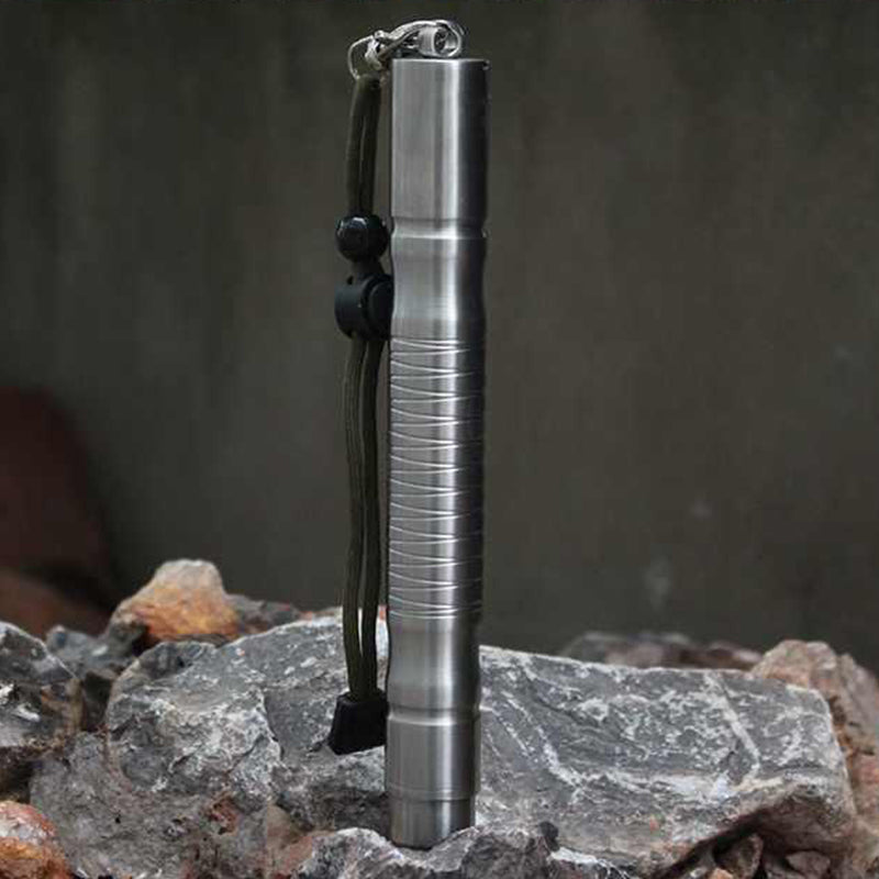 Colpo di frusta con catena a cono, strumento EDC per l'attacco con manganello per autodifesa