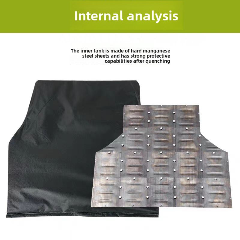 Colete Tático Anti-facada Defesa Aço Tungstênio Biliar Interno