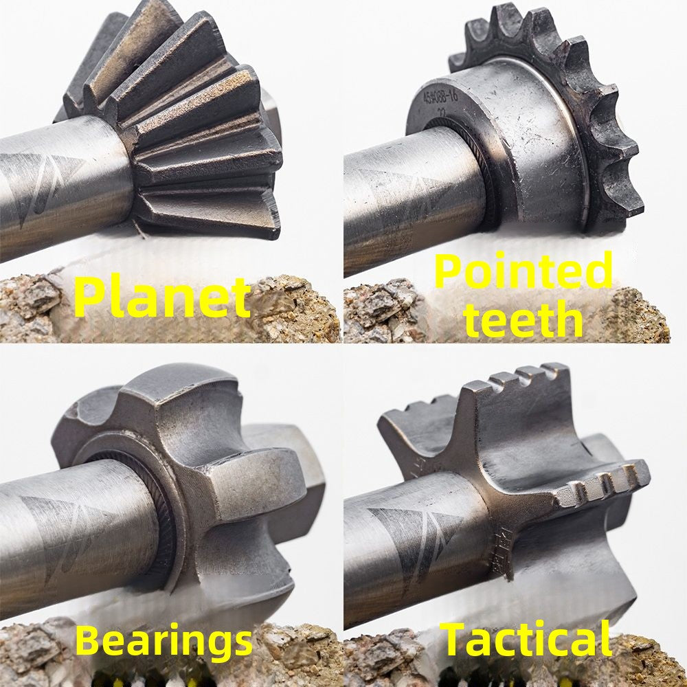 Hard Industrial Bone Hammer Baton with Spikes