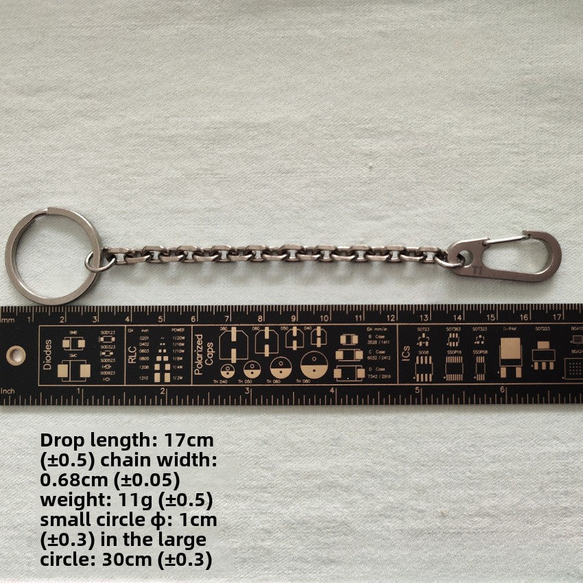 TC4 Spring Carabiner Keychain Multi Tool EDC