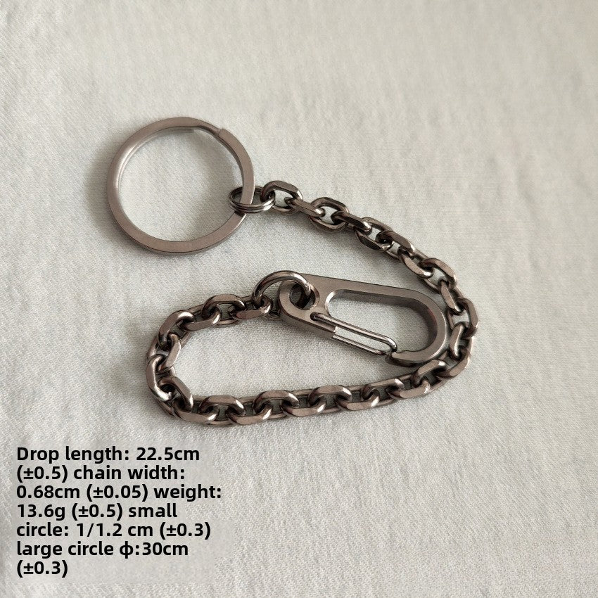 TC4 Spring Carabiner Keychain Multi Tool EDC