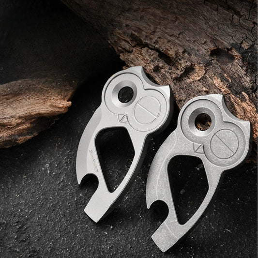 OwlPry Multi-Tool Bottle Opener Crowbar Pendant EDC
