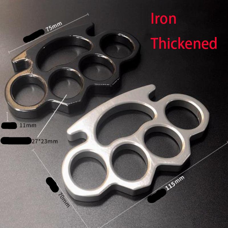 Classic-Iron Knuckle Duster Safety Defense Window Breaker EDC Tool