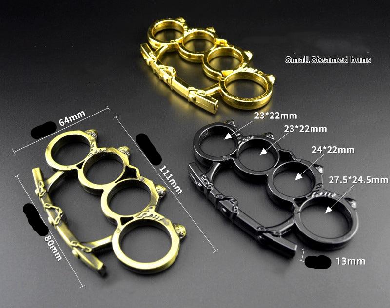 Chain- Brass Knuckle Duster Grapple Window Breaking EDC