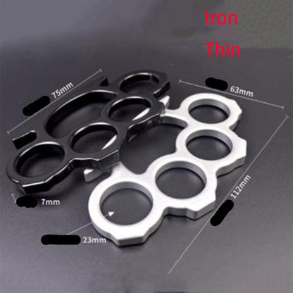 Classic-Iron Knuckle Duster Safety Defense Window Breaker EDC Tool