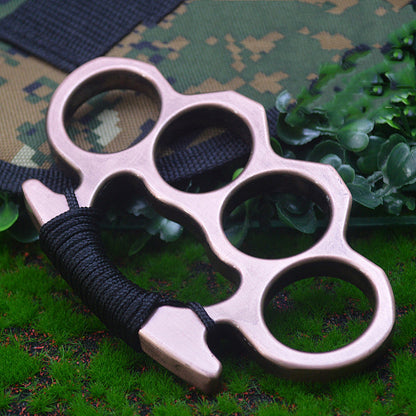 Classic-Thickened Brass Knuckle Duster Boxing Training EDC