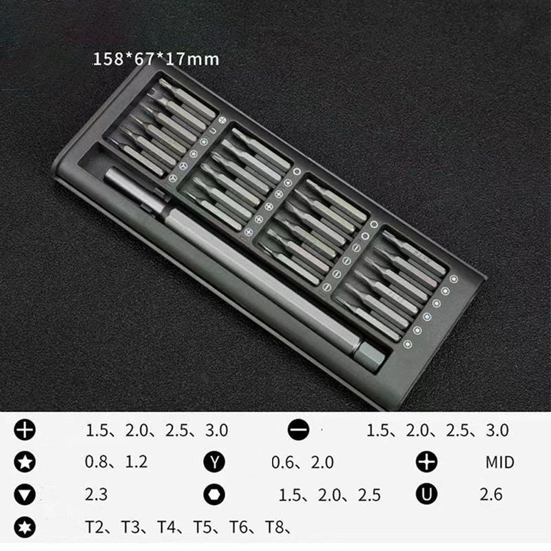 Multi-type Precision Screwdriver Suit Box Maintenance Tool