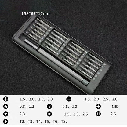 Multi-type Precision Screwdriver Suit Box Maintenance Tool