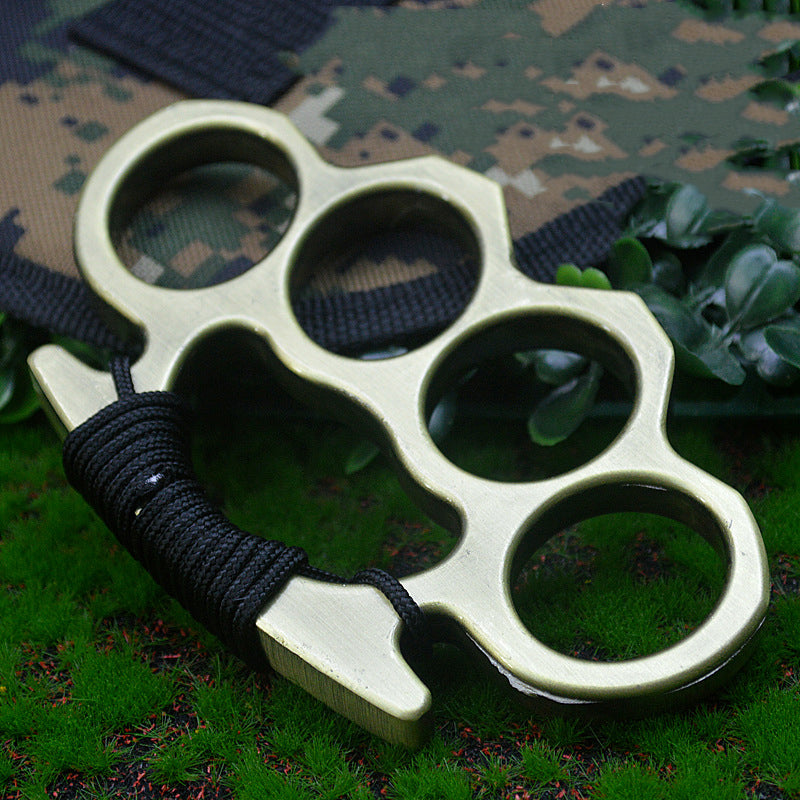 Classic-Thickened Brass Knuckle Duster Boxing Training EDC