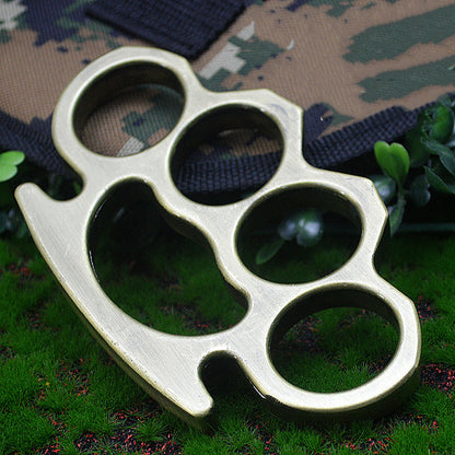 Classic-Thickened Brass Knuckle Duster Boxing Training EDC