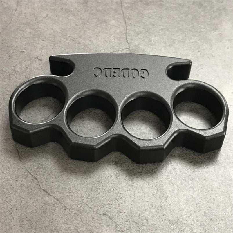 GODEDC Black Lightweight Aviation Aluminum Knuckle EDC