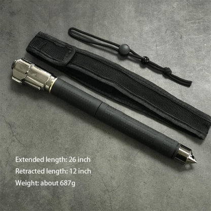 Telescopic Stick 21 26 32 Inch Alloy Steel Self-defense Tool Baton