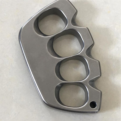 Hard Big Finger Hole Titanium Knuckle Dusters EDC